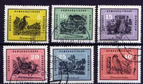 (26563) DDR Nr.698/703                      O  gestempelt