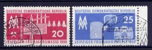 DDR Nr.678/9                      O  used       (26556) ( Jahr 1959 )