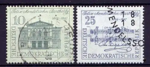 (26555) DDR Nr.676/7                      O  gestempelt