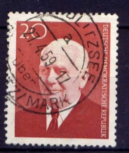 DDR Nr.673                      O  used       (26553) ( Jahr 1959 )
