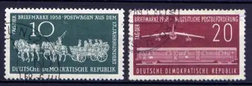 DDR Nr.660/1                      O  used       (26545) ( Jahr 1958 )