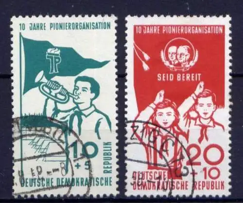 (26539) DDR Nr.645/6                      O  gestempelt