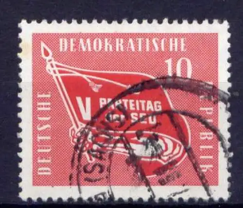 DDR Nr.633                      O  used       (26534) ( Jahr 1958 )