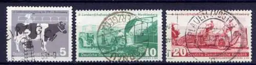 DDR Nr.628/30                      O  used       (26532) ( Jahr 1958 )