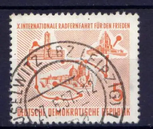 DDR Nr.568                      O  used       (26510) ( Jahr 1957 )