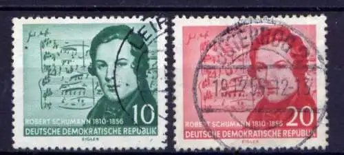 DDR Nr.541/2                      O  used       (26500) ( Jahr 1956 )