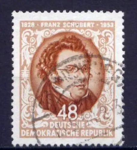 DDR Nr.404                      O  used       (26455) ( Jahr 1953 )