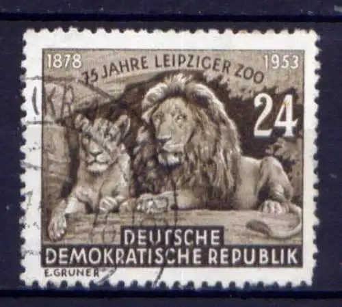 DDR Nr.397                      O  used       (26453) ( Jahr 1953 )