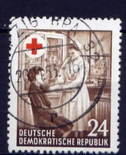 DDR Nr.385                      O  used       (26451) ( Jahr 1953 )