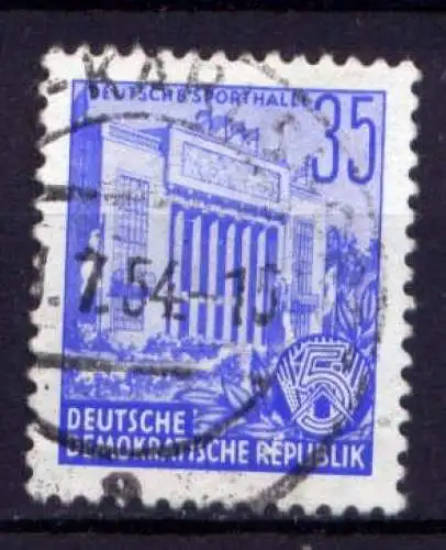DDR Nr.374                      O  used       (26447) ( Jahr 1953 )