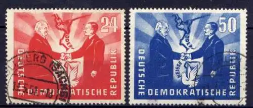 (26413) DDR Nr.284/5                      O  gestempelt