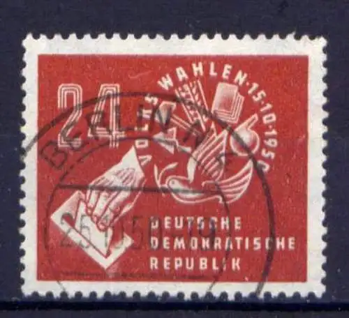 DDR Nr.275                      O  used       (26409) ( Jahr 1950 )