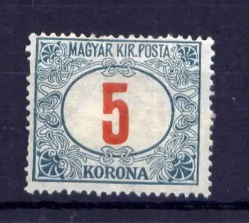 Ungarn Porto Nr.80           *  unused        (2696)