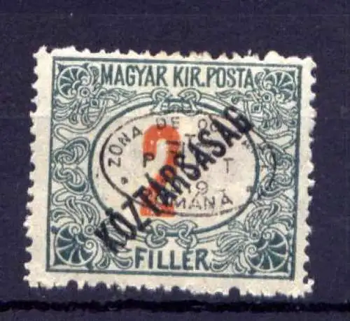 Ungarn Debreczin Porto Nr.11         *  unused        (2667)