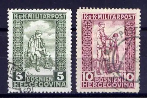 (237) Bosnien - Herzegowina Nr.97/8       O  gestempelt