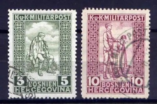 Bosnien - Herzegowina Nr.97/8       O  used      (237)