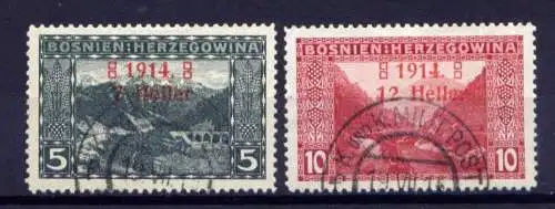 (233) Bosnien - Herzegowina Nr.89/90       O  gestempelt