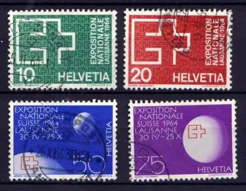 (2118) Schweiz Nr.782/5            O  gestempelt