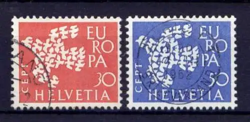 (2104) Schweiz Nr.736/7            O  gestempelt