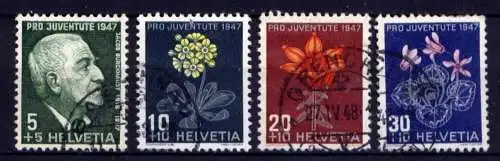 (2091) Schweiz Nr.488/91            O  gestempelt