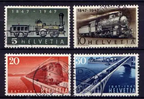 (2090) Schweiz Nr.484/7            O  gestempelt