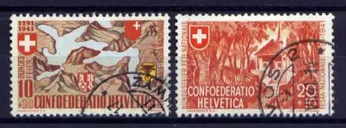 Schweiz Nr.396/7            O  used               (2074)