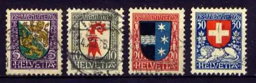 Schweiz Nr.218/21            O  used               (2035)