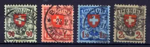(2031) Schweiz Nr.194/7            O  gestempelt