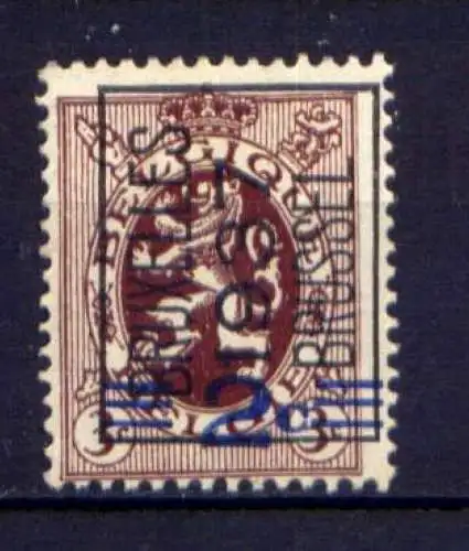 (1953) Belgien Nr.302          (*)  ohne Gummierung