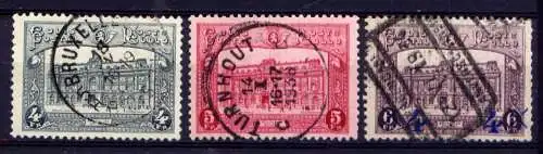 Belgien Postpaket Nr.4/6          O  used            (1946)