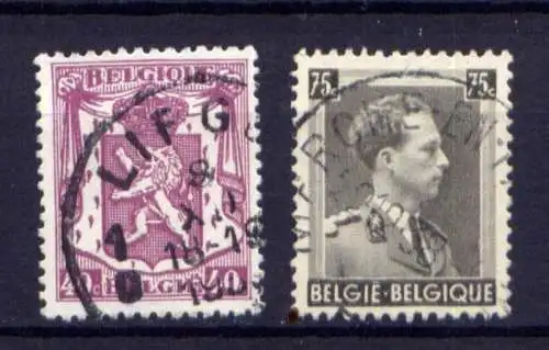 (1895) Belgien Nr.480/1          O  gestempelt