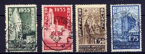 (1877) Belgien Nr.378/81          O  gestempelt