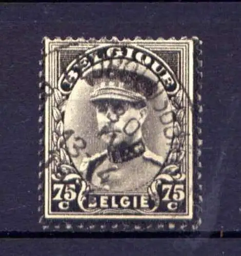 (1875) Belgien Nr.376          O  gestempelt