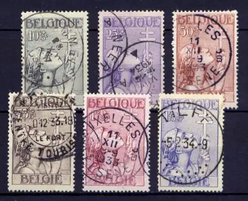 Belgien Nr.366/71          O  used            (1874)