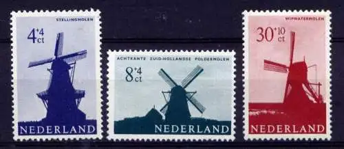 (1347) Niederlande Nr.694, 796 + 798        **  postfrisch