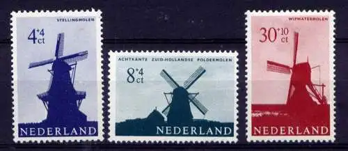 Niederlande Nr.694, 796 + 798        **  MNH       (1347)