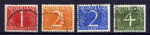 (1303) Niederlande Nr.468/71        O  gestempelt