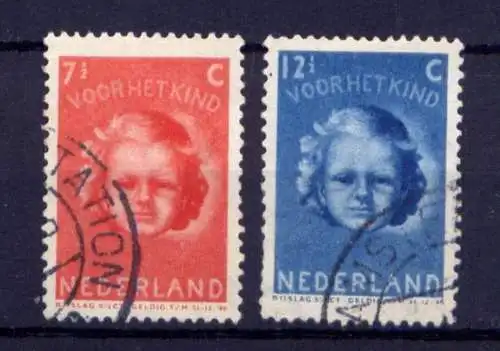 Niederlande Nr.447 + 448        O  used       (1301)