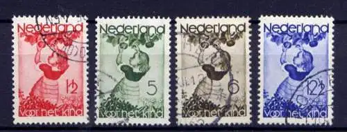 (1273) Niederlande Nr.287/90       O  gestempelt