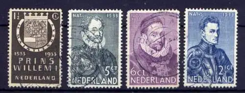 Niederlande Nr.257/60       O  used       (1261)