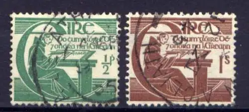 (261) Irland Nr.93/4       O  gestempelt