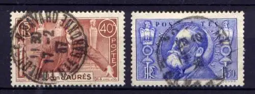 Frankreich Nr.324/5        O  used        (1908)