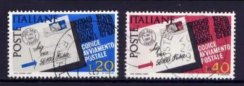 (1120) Italien Nr.1237/8        O  gestempelt