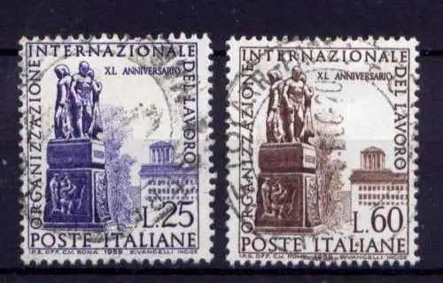 (1078) Italien Nr.1049/50        O  gestempelt