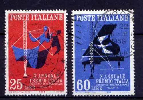 Italien Nr.1027/8        O  used         (1070)