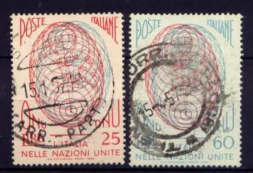 (1051) Italien Nr.976/7        O   gestempelt