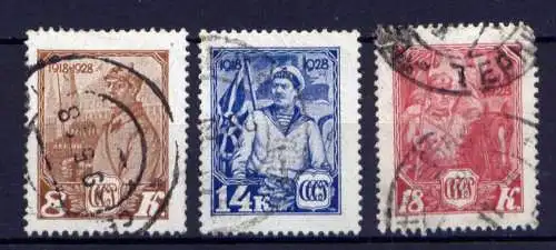 Sowjetunion Nr.354/6                   O  used                (1431)