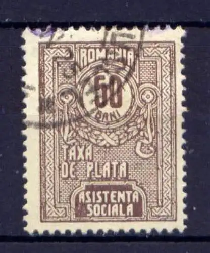 Rumänien Zz Nr.20          O  used        (1154)