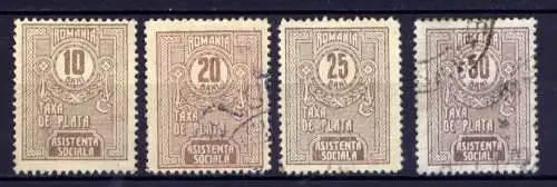 Rumänien Zz Nr.15/8          O  used        (1153)