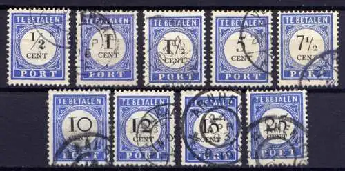 Niederlande Porto ex.Nr.13/26         O  unused               (1004)